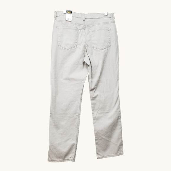 NWT Lee Women’s Instantly Slims Straight Leg Jeans 12 Short • High-Rise Relaxed - Picture 4 of 14